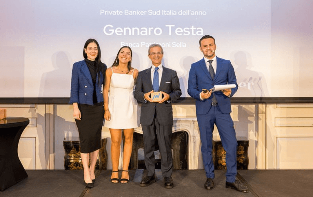 Gennaro Testa è Private Banker Sud Italia dell’anno nei Citywire Wealth Awards 2025