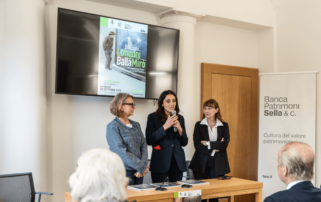 “Dialoghi. Longoni, Balla, Mirò e altri maestri dal Museo del Territorio Biellese” al Palazzone di Biella