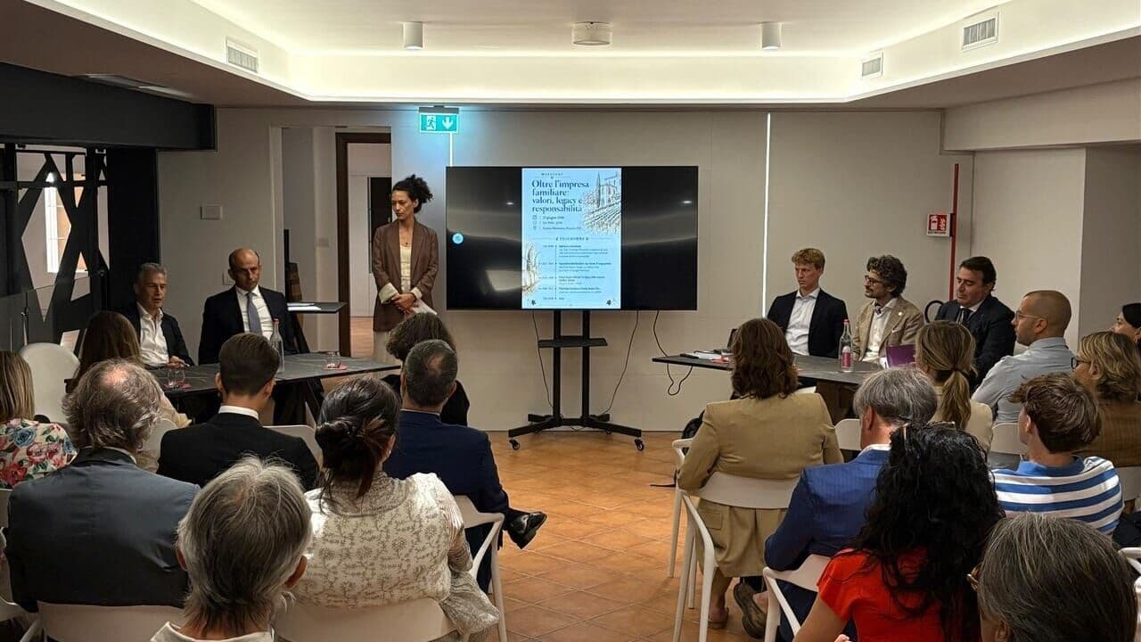 Federico Sella all’evento sull’impresa familiare a Cantina Marramiero