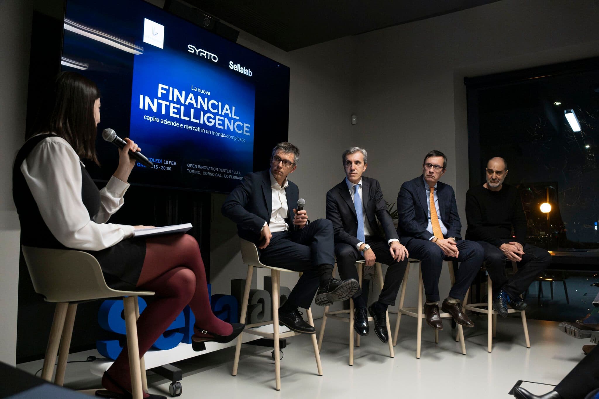 Nino Mancini all’evento sulla nuova Financial Intelligence