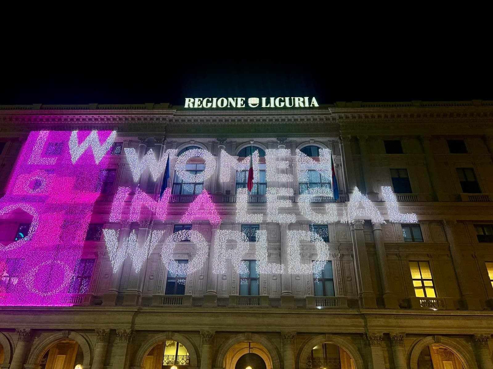 Valentina La Rocca al lancio di Women in a Legal World